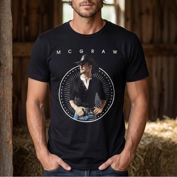 McGraw Other - Tim McGraw 2019 Tour T-Shirt Black Men’s XL